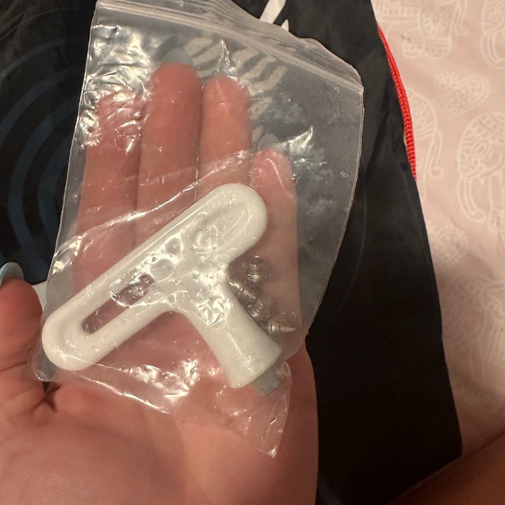 White Skate Tool with Screws